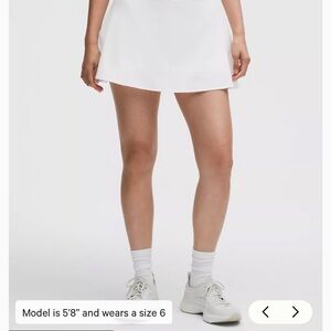 Lululemon Lightweight High -Rise Tennis Skirt